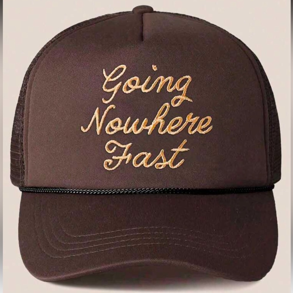 The Coconut Collective Going Nowhere Fast Trucker Hat NWT!